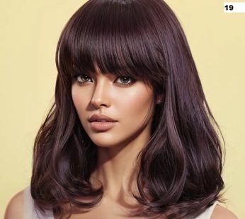 Chic Short Wavy Bob Wig with Bangs
