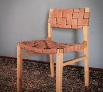 Grevillea and Leather Chair by Inwood