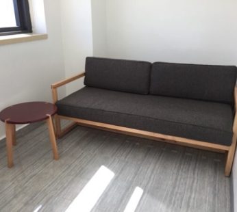 Grevillea Black Sofa with Side Table by Inwood