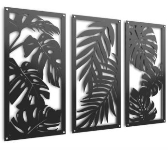 Wall art Wooden set of 3