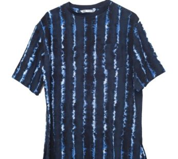 Zara Striped Tie Dye Men T-shirt