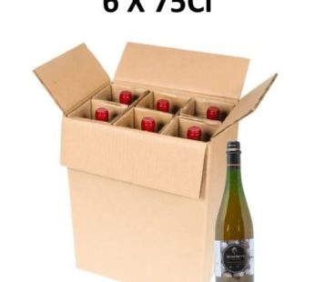 Dry Strawberry Wine, 75 cl, Carton of 6