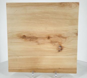 Square Wood Plate 30cm