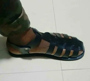 SONGA MEN SANDALS BlACK