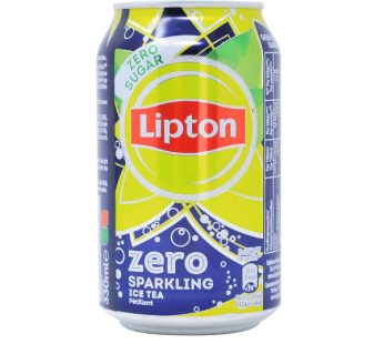 LIPTON SPARKLING ICE TEA ZERO SUGAR 330ML