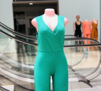 Green Sexy Sleeveless Jumpsuit