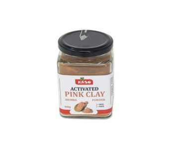 Kaso Activated Pink Clay Powder (Skin, Hair) 350g