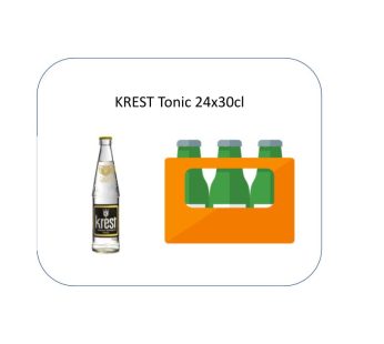 KREST Tonic RB Crate 24x30cl