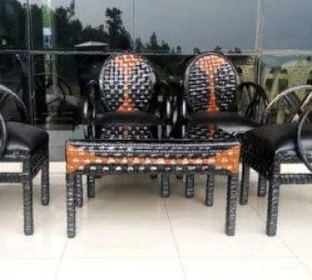 Brown and black deckset