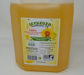 Icyuzuzo Sunflower oil 5L