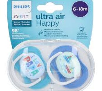 AVENT ULTRA AIR HAPPY SOOTHER SCF080/03 6-18M