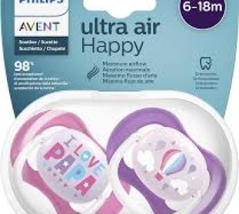 AVENT ULTRA AIR HAPPY SOOTHER SCF080/04 6-18M