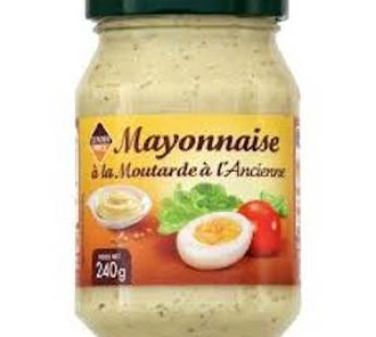 LP MAYONNAISE MOUTARDE A L ANCIENNE 240G