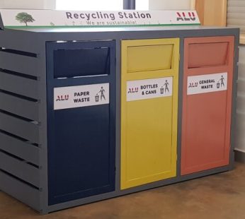 Waste collection and sorting center by Inwood